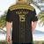 Custom Egypt Football Hawaiian Shirt Yalla Yalla Pharaohs - Black Ver