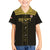 Custom Egypt Football Hawaiian Shirt Yalla Yalla Pharaohs - Black Ver