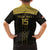 Custom Egypt Football Hawaiian Shirt Yalla Yalla Pharaohs - Black Ver