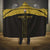 Custom Egypt Football Hooded Blanket Yalla Yalla Pharaohs - Black Ver