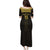 Custom Egypt Football Puletasi Yalla Yalla Pharaohs - Black Ver