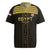 Custom Egypt Football Rugby Jersey Yalla Yalla Pharaohs - Black Ver