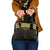 Custom Egypt Football Shoulder Handbag Yalla Yalla Pharaohs - Black Ver