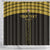 Custom Egypt Football Shower Curtain Yalla Yalla Pharaohs - Black Ver