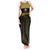 Custom Egypt Football Tank Maxi Dress Yalla Yalla Pharaohs - Black Ver