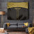 Custom Egypt Football Tapestry Yalla Yalla Pharaohs - Black Ver