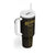 Custom Egypt Football Tumbler With Handle Yalla Yalla Pharaohs - Black Ver