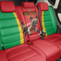 Custom Guinea-Bissau Football Back Car Seat Cover Vamos Djurtus