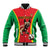 Custom Guinea-Bissau Football Baseball Jacket Vamos Djurtus