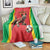 Custom Guinea-Bissau Football Blanket Vamos Djurtus