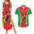 Custom Guinea-Bissau Football Couples Matching Summer Maxi Dress and Hawaiian Shirt Vamos Djurtus