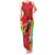 Custom Guinea-Bissau Football Family Matching Tank Maxi Dress and Hawaiian Shirt Vamos Djurtus