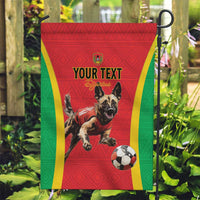 Custom Guinea-Bissau Football Garden Flag Vamos Djurtus
