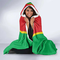 Custom Guinea-Bissau Football Hooded Blanket Vamos Djurtus