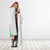 Custom Guinea-Bissau Football Hooded Blanket Vamos Djurtus