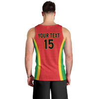 Custom Guinea-Bissau Football Men Tank Top Vamos Djurtus