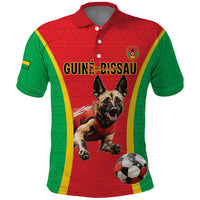 Custom Guinea-Bissau Football Polo Shirt Vamos Djurtus