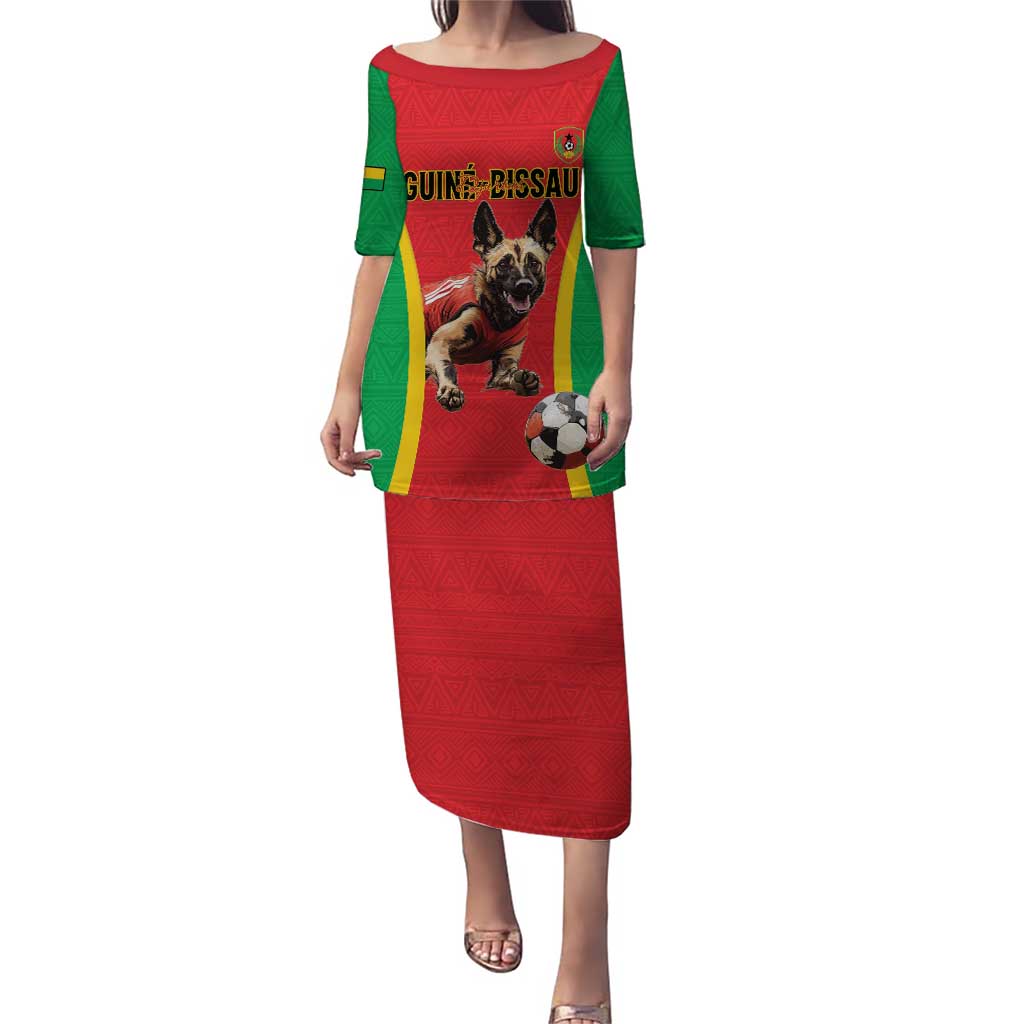 Custom Guinea-Bissau Football Puletasi Vamos Djurtus