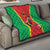 Custom Guinea-Bissau Football Quilt Vamos Djurtus
