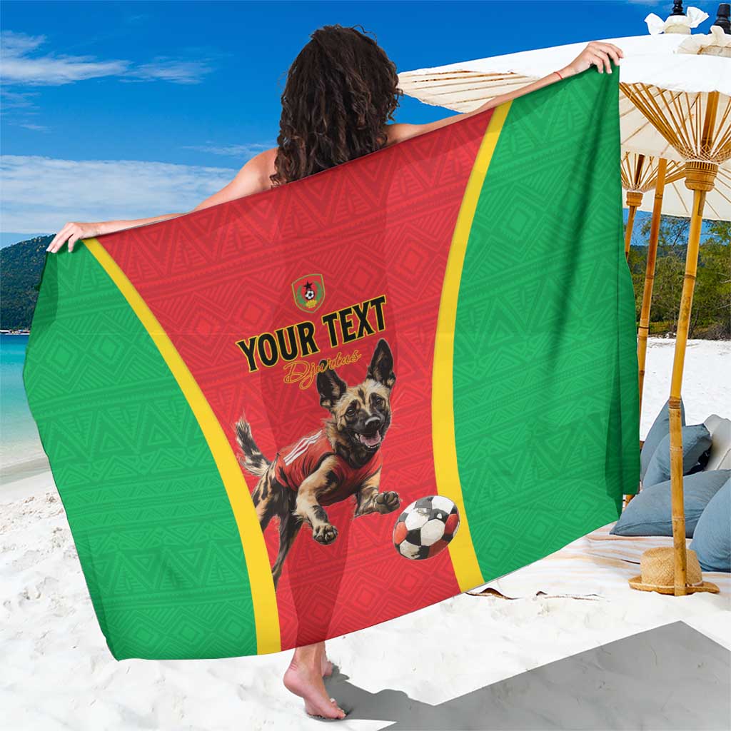 Custom Guinea-Bissau Football Sarong Vamos Djurtus