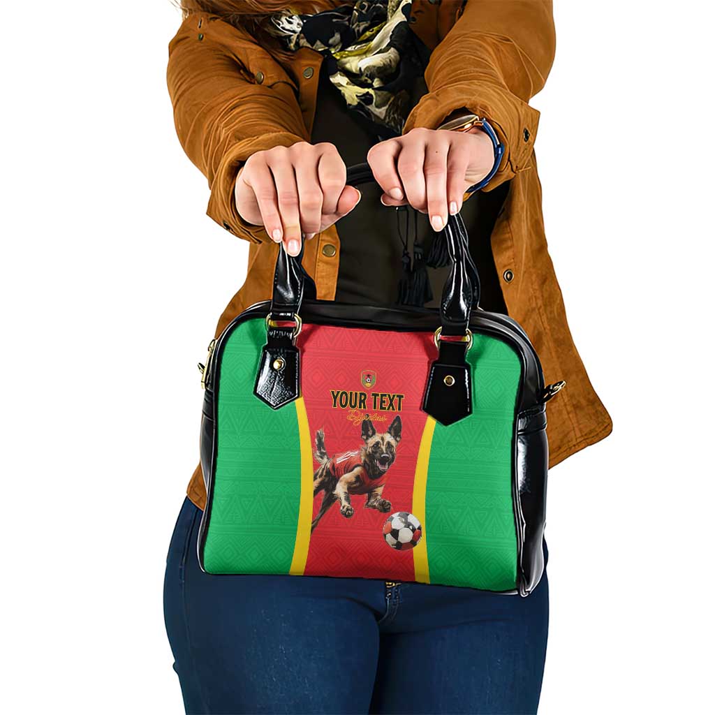 Custom Guinea-Bissau Football Shoulder Handbag Vamos Djurtus