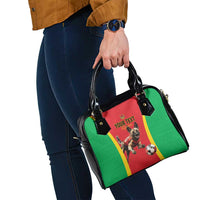 Custom Guinea-Bissau Football Shoulder Handbag Vamos Djurtus