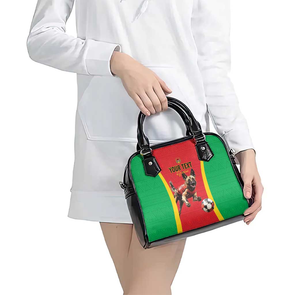 Custom Guinea-Bissau Football Shoulder Handbag Vamos Djurtus