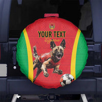 Custom Guinea-Bissau Football Spare Tire Cover Vamos Djurtus