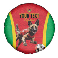 Custom Guinea-Bissau Football Spare Tire Cover Vamos Djurtus