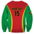 Custom Guinea-Bissau Football Sweatshirt Vamos Djurtus