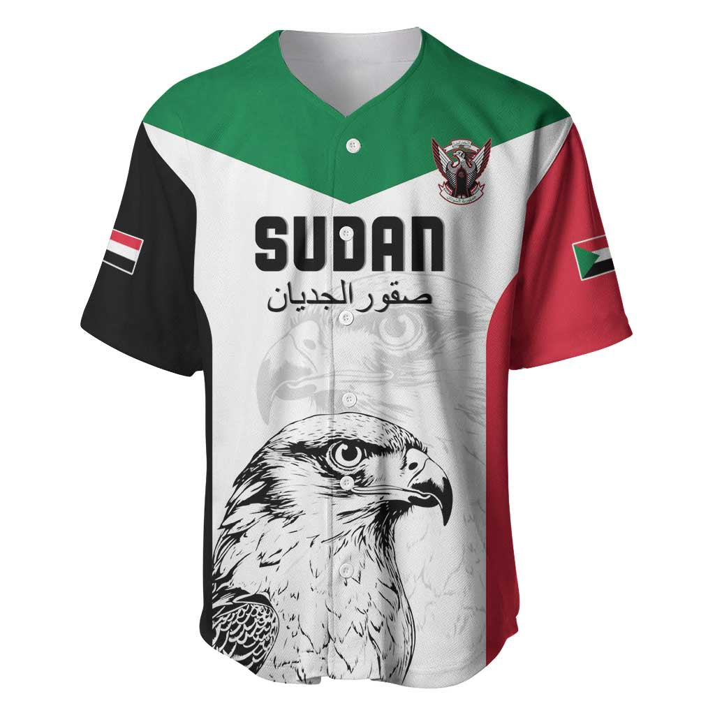 Custom Sudan Football Baseball Jersey Yalla Falcons of Jediane