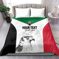 Custom Sudan Football Bedding Set Yalla Falcons of Jediane
