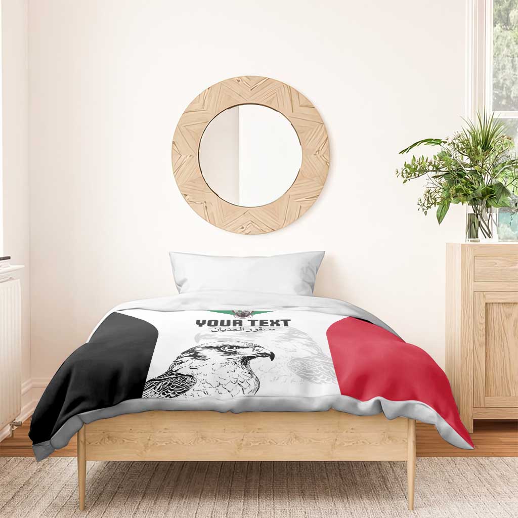 Custom Sudan Football Bedding Set Yalla Falcons of Jediane