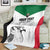 Custom Sudan Football Blanket Yalla Falcons of Jediane
