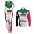 Custom Sudan Football Couples Matching Tank Maxi Dress and Long Sleeve Button Shirt Yalla Falcons of Jediane