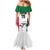 Custom Sudan Football Family Matching Mermaid Dress and Hawaiian Shirt Yalla Falcons of Jediane