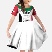 Custom Sudan Football Family Matching Off Shoulder Maxi Dress and Hawaiian Shirt Yalla Falcons of Jediane