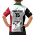 Custom Sudan Football Family Matching Puletasi and Hawaiian Shirt Yalla Falcons of Jediane