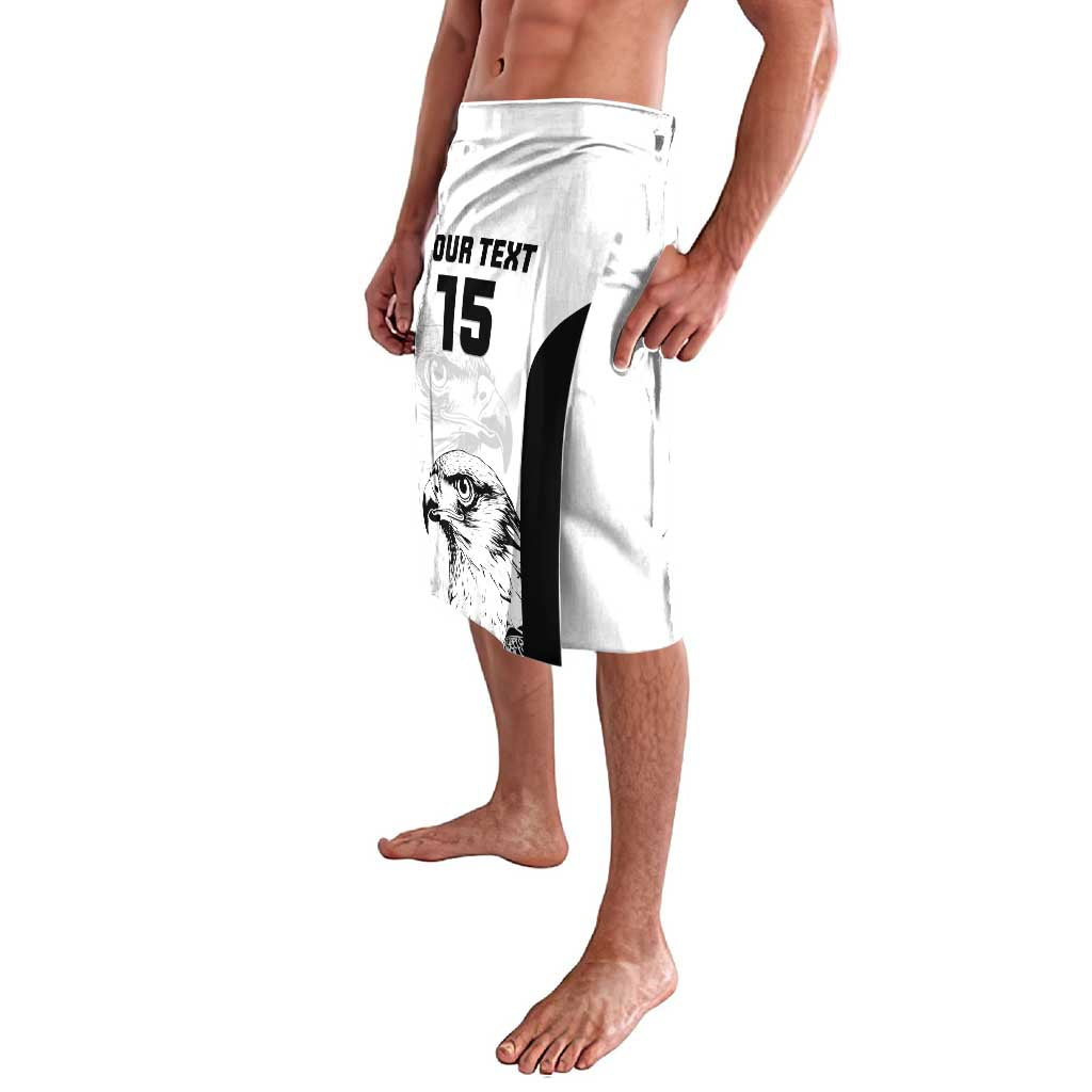 Custom Sudan Football Lavalava Yalla Falcons of Jediane