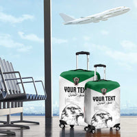 Custom Sudan Football Luggage Cover Yalla Falcons of Jediane