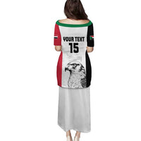Custom Sudan Football Puletasi Yalla Falcons of Jediane