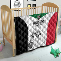 Custom Sudan Football Quilt Yalla Falcons of Jediane