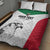 Custom Sudan Football Quilt Bed Set Yalla Falcons of Jediane