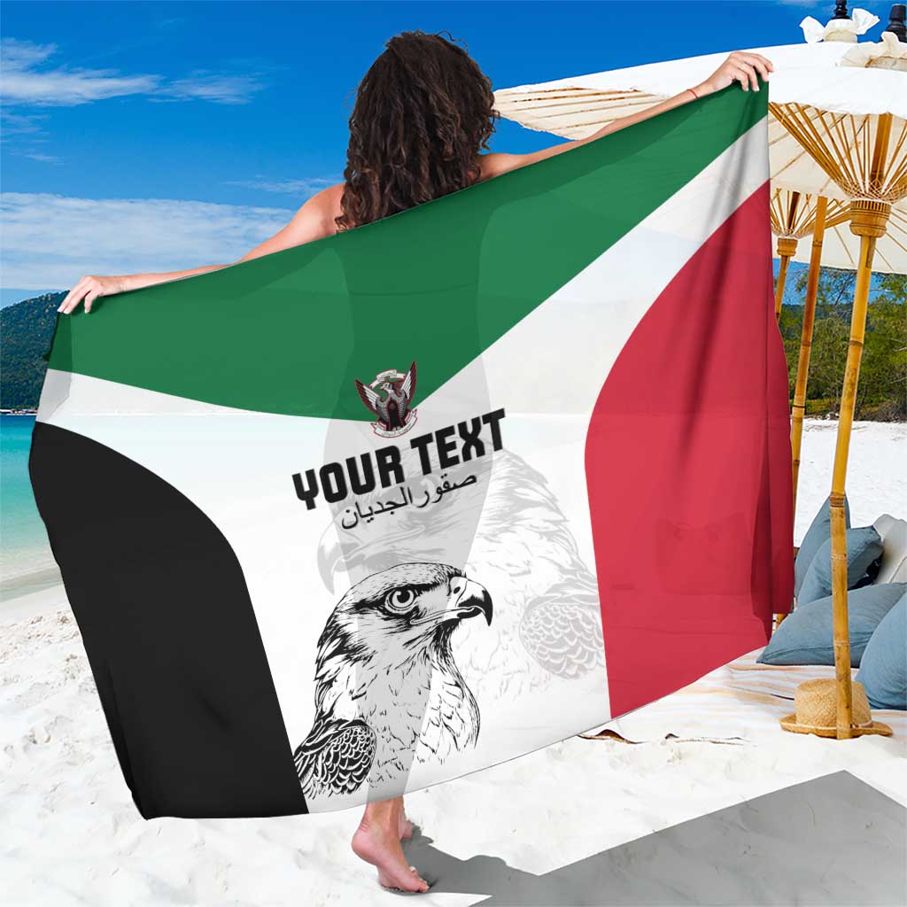 Custom Sudan Football Sarong Yalla Falcons of Jediane