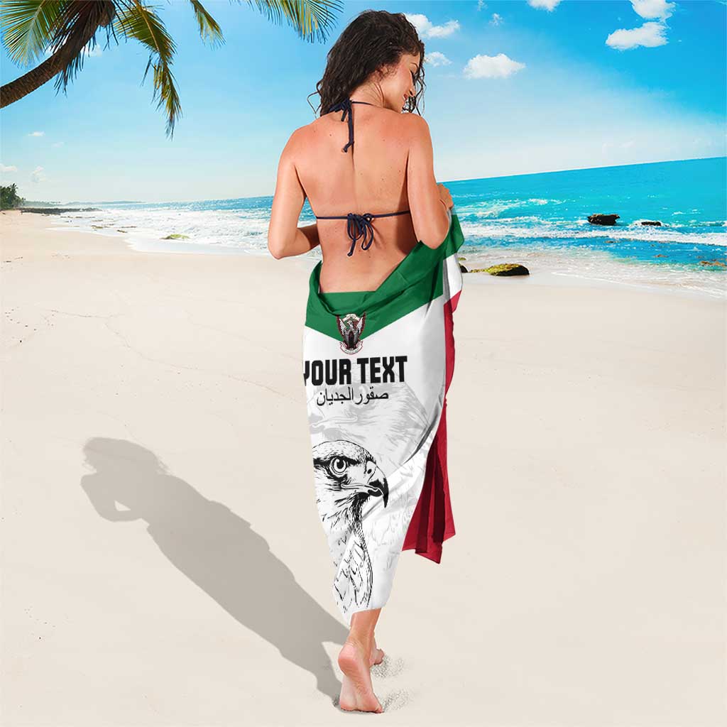 Custom Sudan Football Sarong Yalla Falcons of Jediane