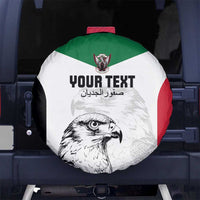 Custom Sudan Football Spare Tire Cover Yalla Falcons of Jediane