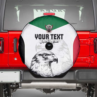 Custom Sudan Football Spare Tire Cover Yalla Falcons of Jediane