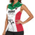 Custom Sudan Football Women Sleeveless Polo Shirt Yalla Falcons of Jediane