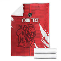 Custom Libya Football Blanket Forza Libya