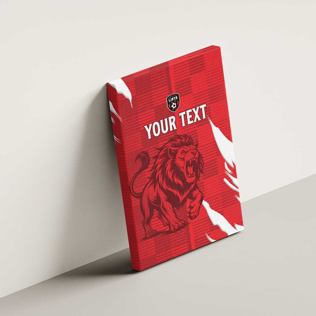 Custom Libya Football Canvas Wall Art Forza Libya